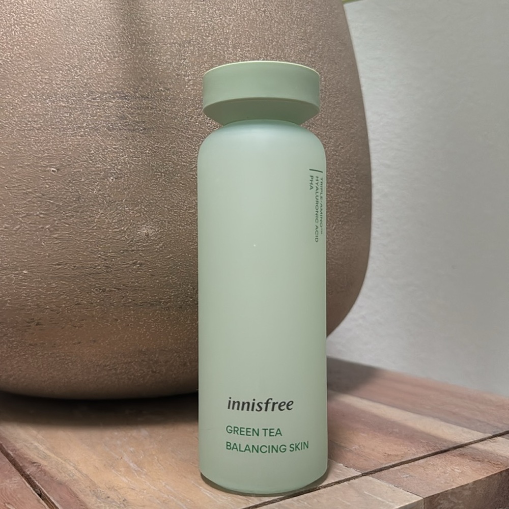 Innisfree Green Tea Hyaluronic Acid PHA Balancing Skin Toner 6.76 fl oz